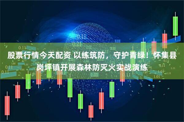 股票行情今天配资 以练筑防，守护青绿！怀集县岗坪镇开展森林防灭火实战演练