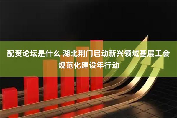 配资论坛是什么 湖北荆门启动新兴领域基层工会规范化建设年行动