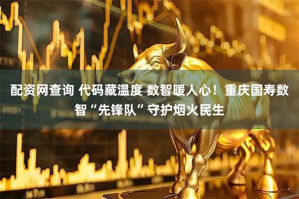 配资网查询 代码藏温度 数智暖人心！重庆国寿数智“先锋队”守护烟火民生